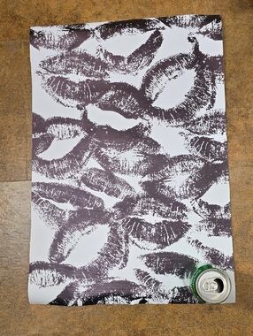 #2 Lip Print Canvas 30cmx40cm